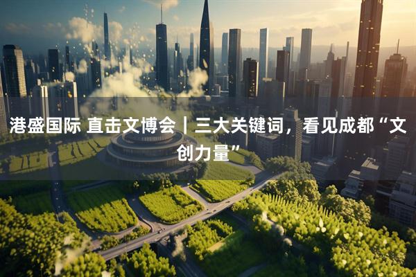 港盛国际 直击文博会｜三大关键词，看见成都“文创力量”